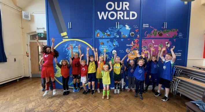 UK Sports holiday camp at Romiley Primary School