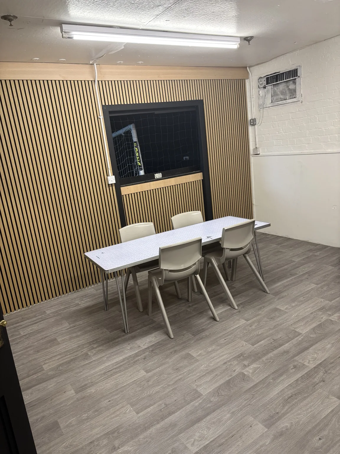Meeting and classroom room at Welkin Mill