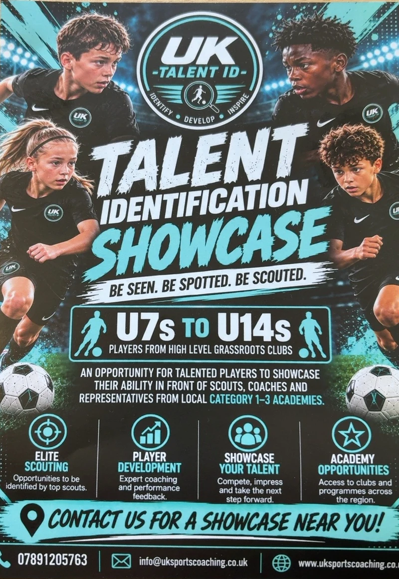 Talent Identification Showcase poster